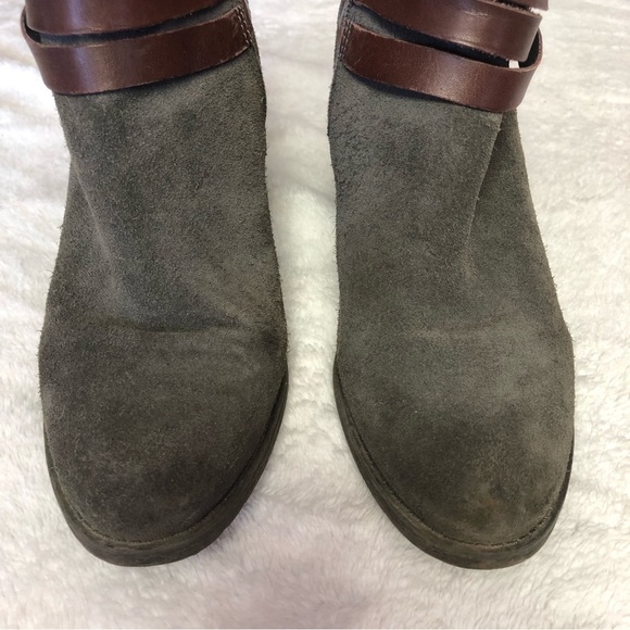 Sam Edelman Hannah Suede Ankle Booties Size 7.5 - Picture 3 of 15